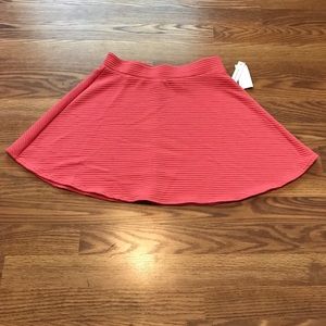 NWT Pink Skater Skirt medium